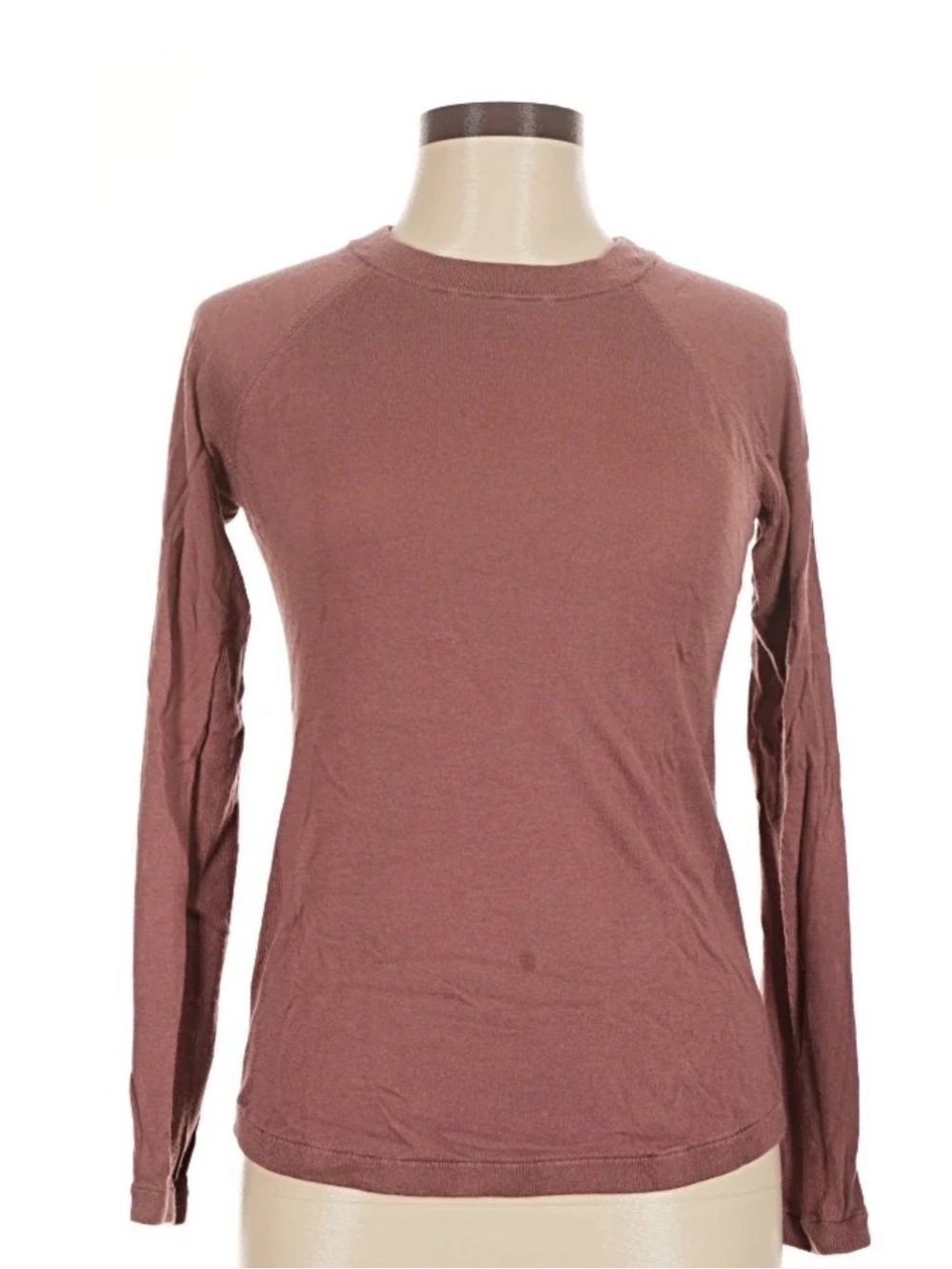 lululemon athletica Long Sleeve Crewneck Top - Mauve Rose